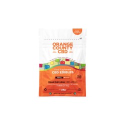 Buy Orange County CBD 100mg Mini CBD Gummy Cubes - 6 Pieces | Express Highs UK