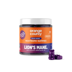 Buy Orange County 2000mg Lion's Mane Gummies  - 30 Pieces | Express Highs UK