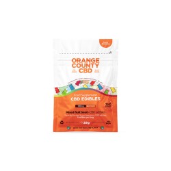 Buy Orange County CBD 100mg Mini CBD Gummy Bears - 6 Pieces | Express Highs UK