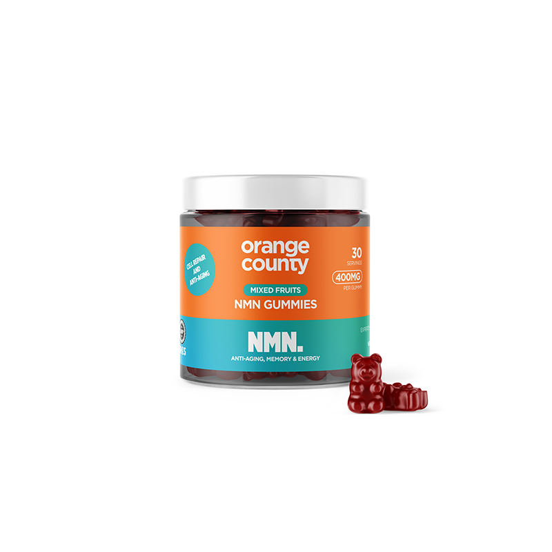 Buy Orange County NMN (Nicotinamide) Gummies  - 30 Pieces | Express Highs UK