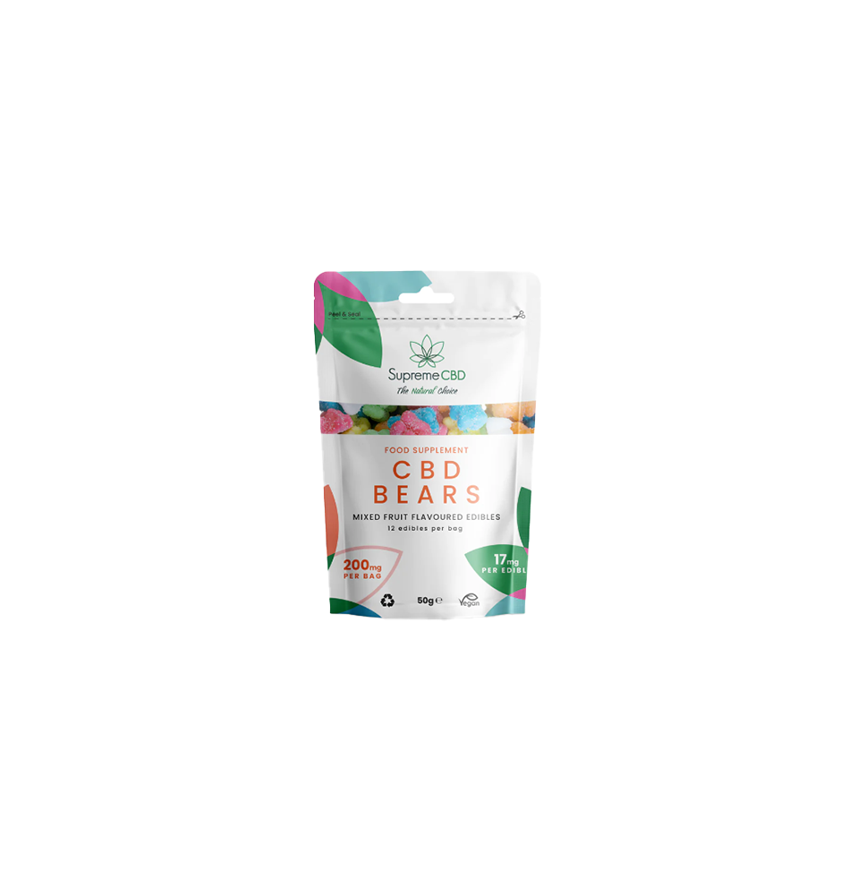 Buy Supreme CBD 200mg CBD Gummies Grab Bag - 50g | Express Highs UK