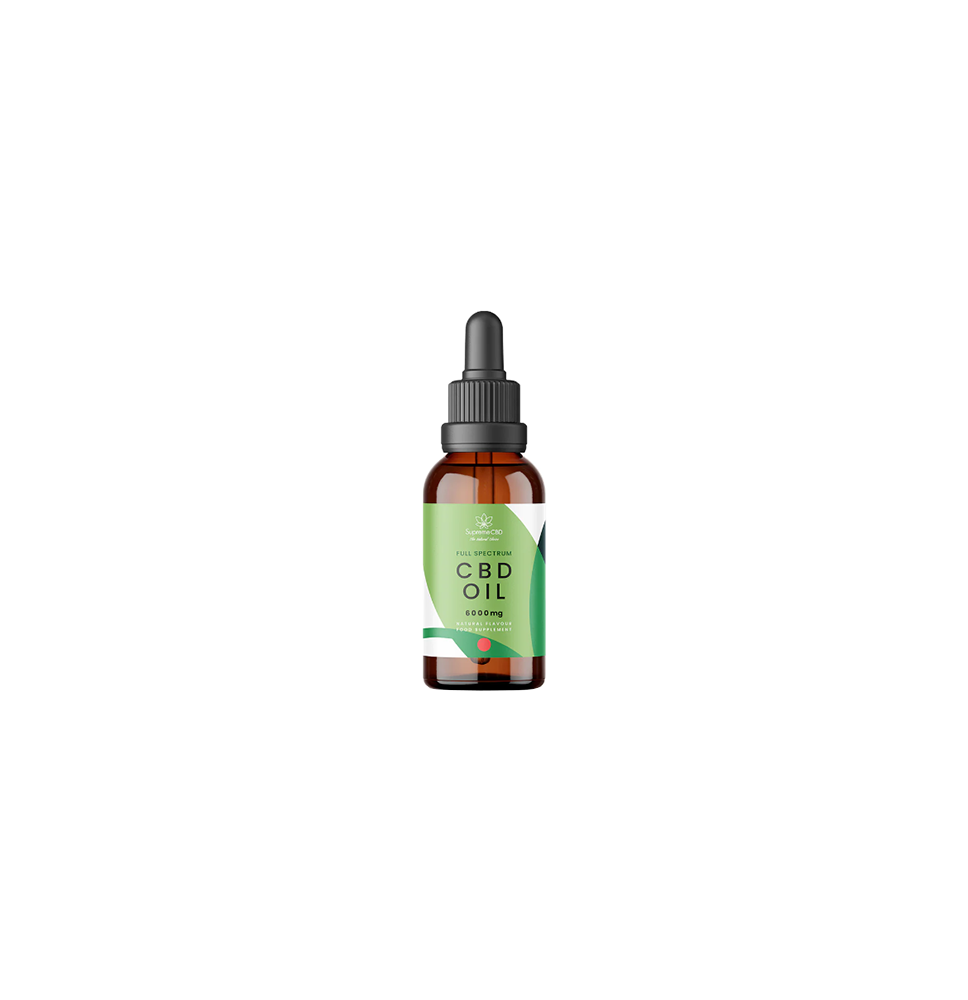 Buy Supreme CBD 6000mg Full Spectrum CBD Tincture Oil - 30ml | Express Highs UK