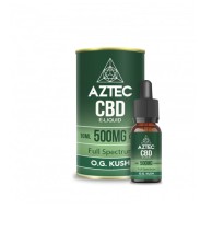 Buy Aztec CBD 500mg CBD Vaping Liquid 10ml (50PG/50VG) | Express Highs UK