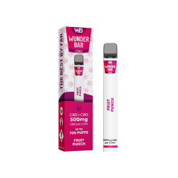 Buy Wunderbar 500mg CBD + CBG Disposable Vape Device 700 Puffs | Express Highs UK