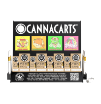 Buy Cannacarts 420 POS Display Unit Set - 25 CBD Vapes | Express Highs UK