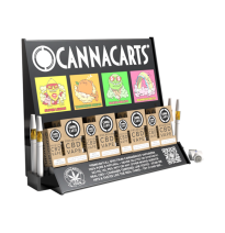 Buy Cannacarts 420 POS Display Unit Set - 25 CBD Vapes | Express Highs UK