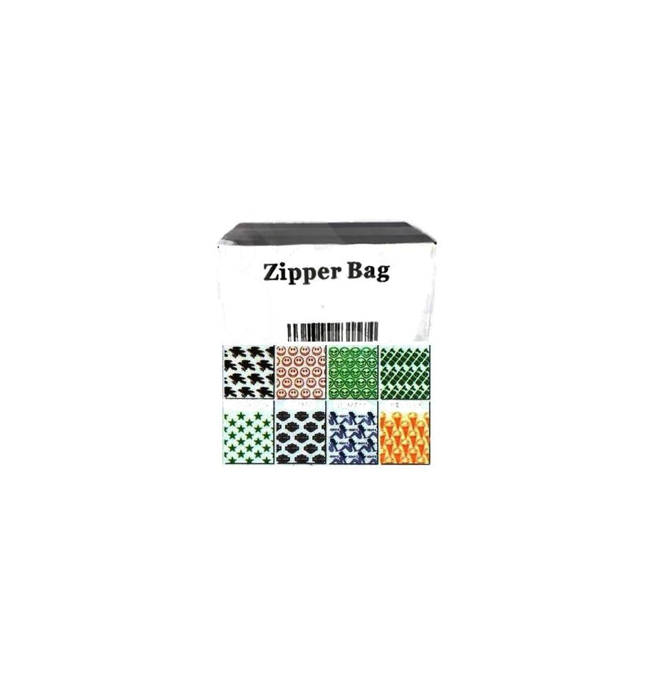 Buy 5 x Zipper Branded 2 x 2 Printed Crown Baggies | Express Highs UK