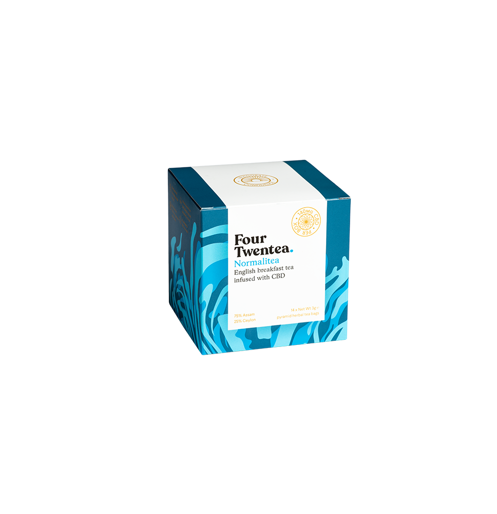 Buy Four Twentea English Breakfast 10mg CBD Tea - Normalitea | Express Highs UK