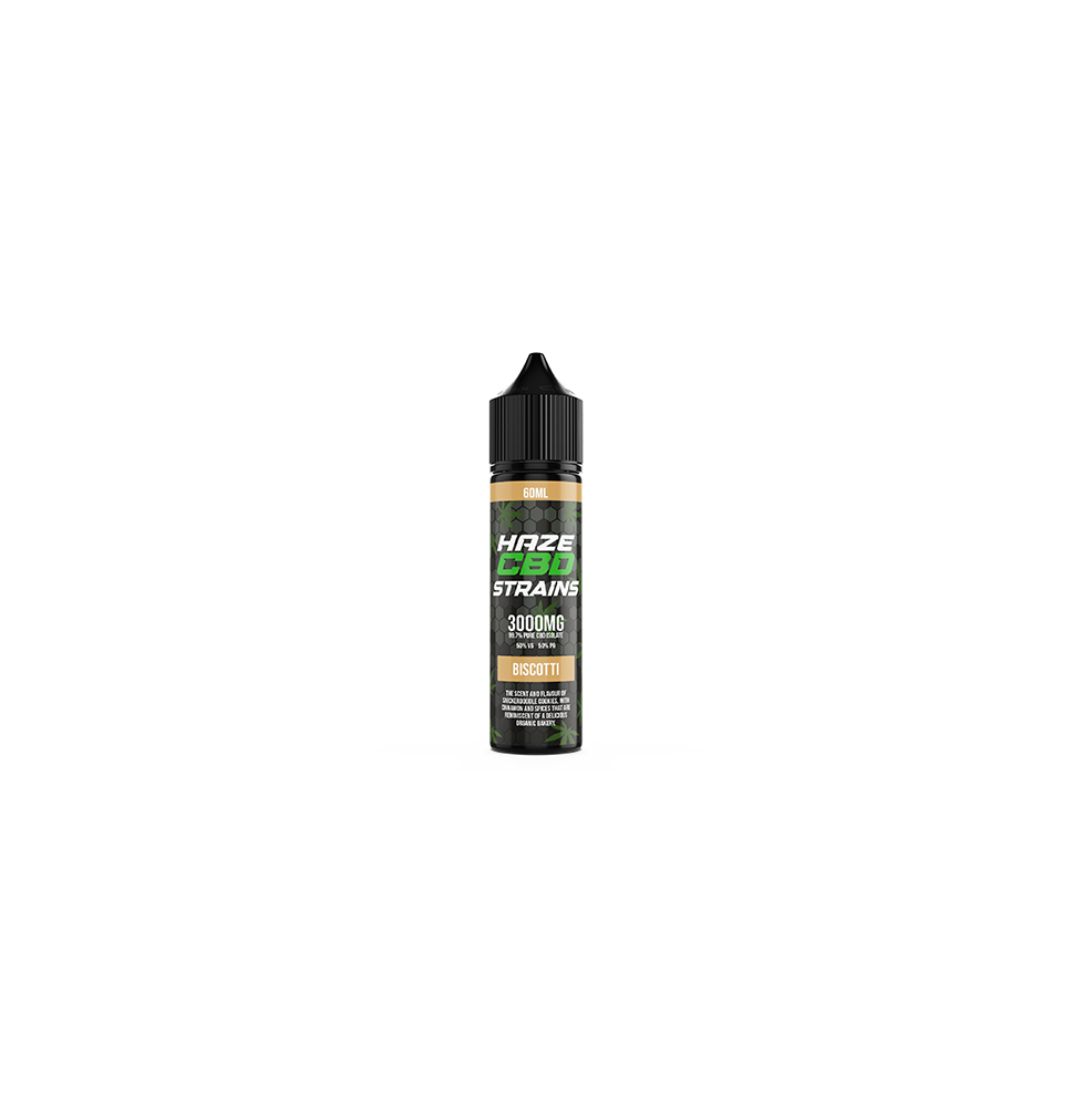 Haze CBD Strains 3000mg CBD E-Liquid 50ml Shortfill 0mg (50VG/50PG)