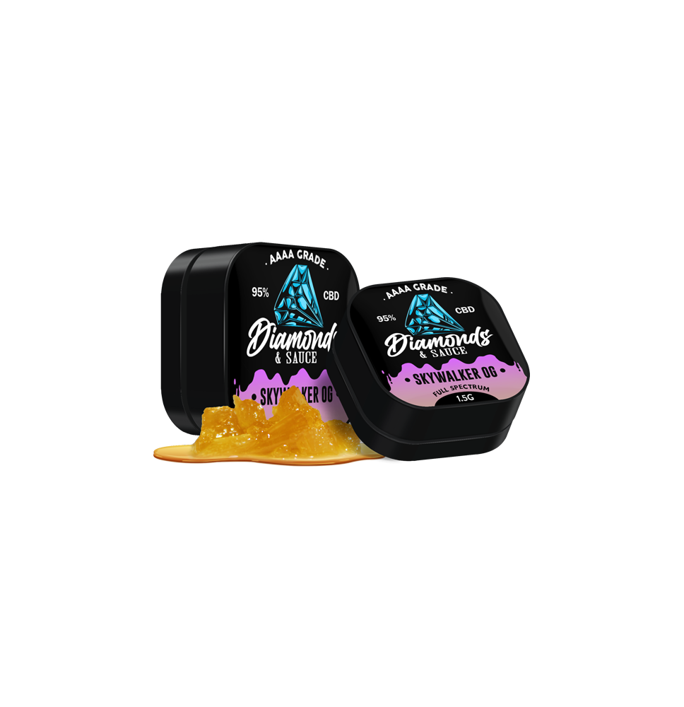 Diamonds & Sauce 95% Full Spectrum CBD Distillate - 1.5g