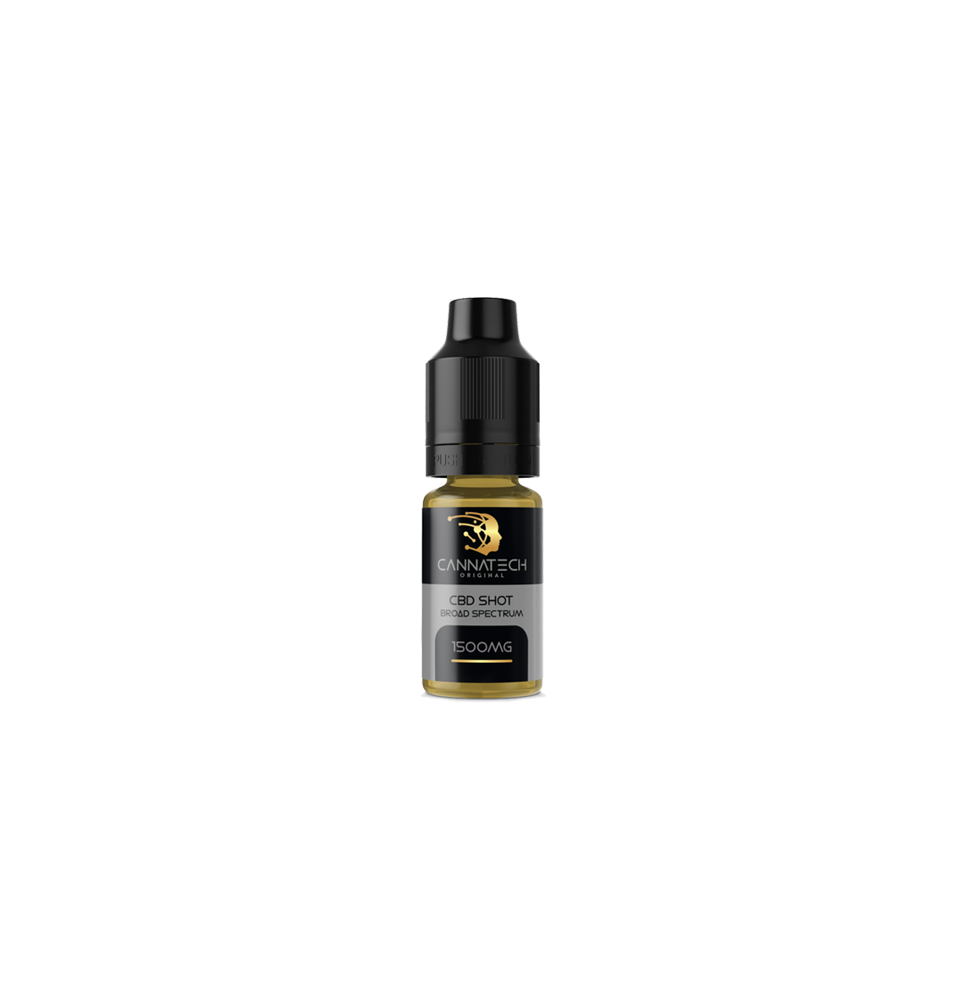 Cannatech 1500mg Broad Spectrum CBD Shot 10ml (100PG)