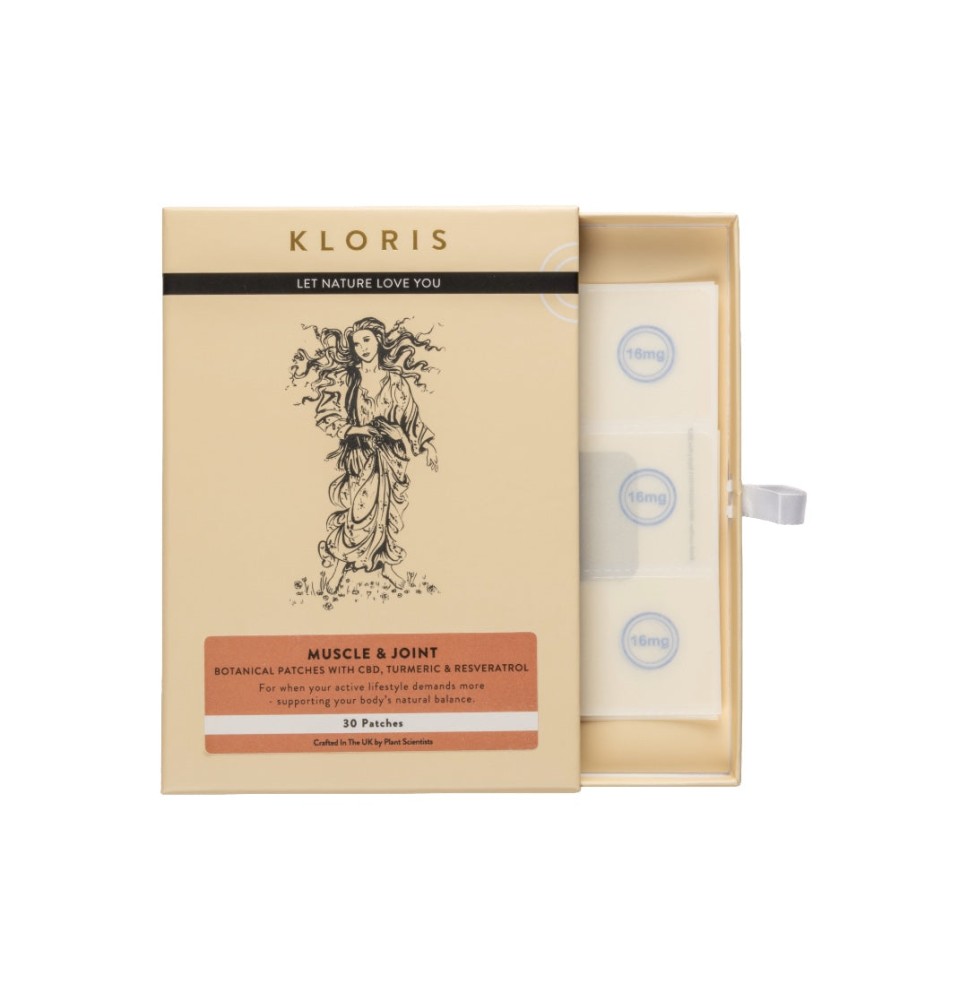 KLORIS Muscle & Joint CBD Patches - 30 Pack