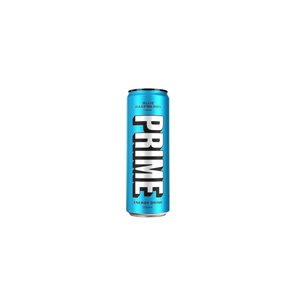 PRIME Energy USA Blue Raspberry Drink Can 355ml - Best Before date