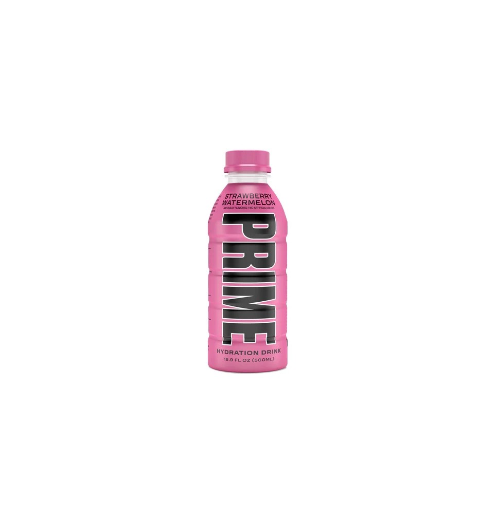 PRIME Hydration USA Strawberry Watermelon Sports Drink 500ml - Past Best Before Date