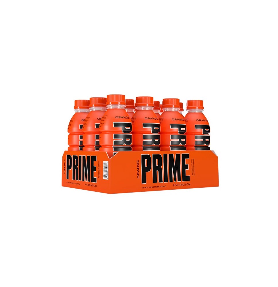 PRIME Hydration USA Orange Sports Drink 500ml - Past Best Before Date