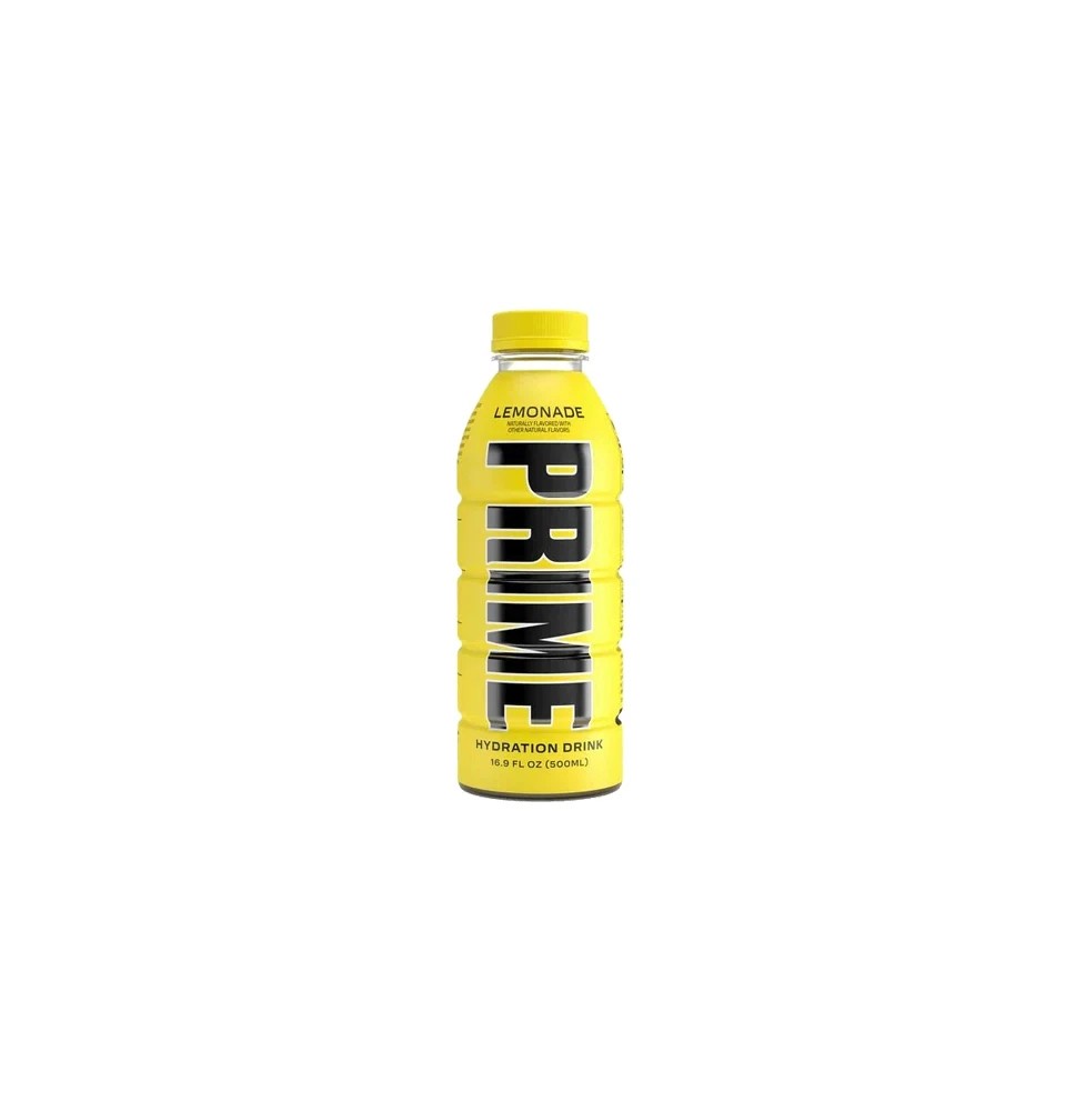 PRIME Hydration USA Lemonade Sports Drink 500ml - Past Best Before Date