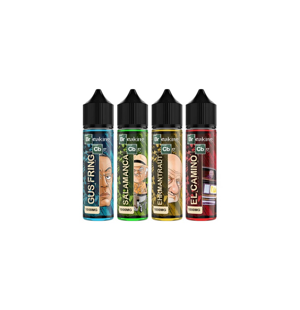 Breaking CBG 1000mg CBG Isolate E-liquid 50ml (50PG/50VG)