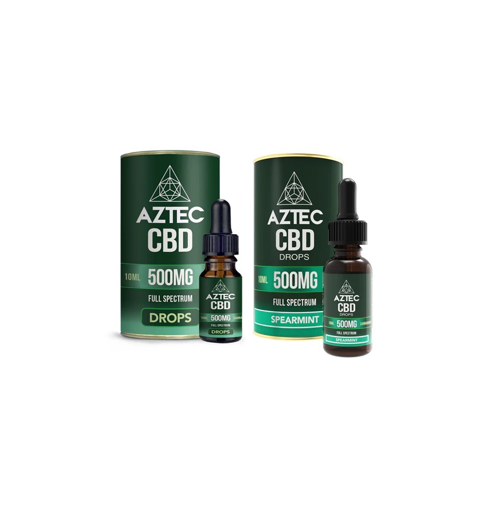 Aztec CBD Full Spectrum Hemp Oil 500mg CBD 10ml