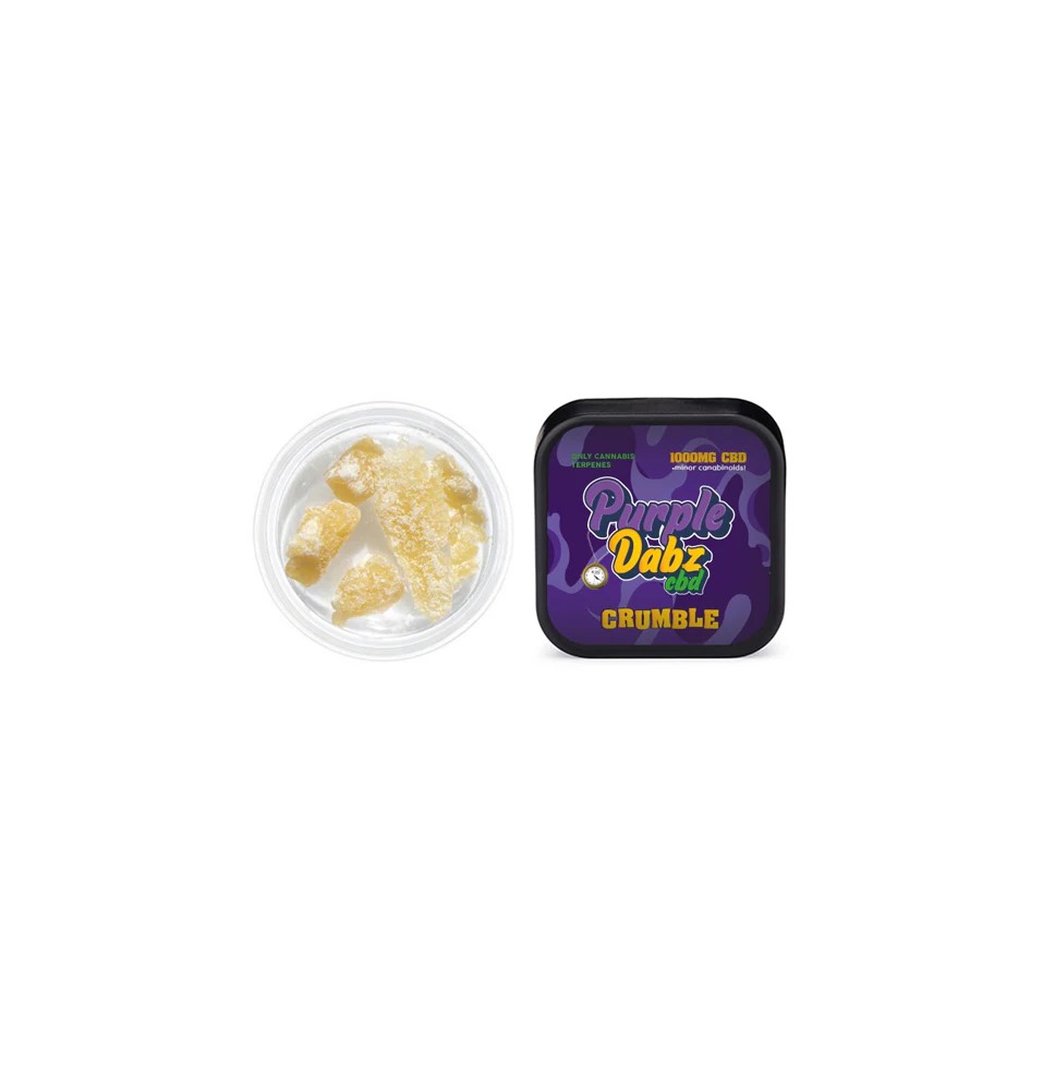 Purple Dabz by Purple Dank 1000mg CBD Crumble - Original (BUY 1 GET 1 FREE)