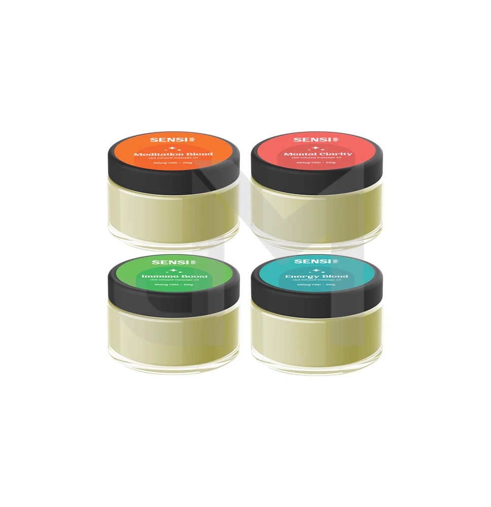 Sensi CBD 100mg CBD Massage Wax - 100g (BUY 1 GET 1 FREE)