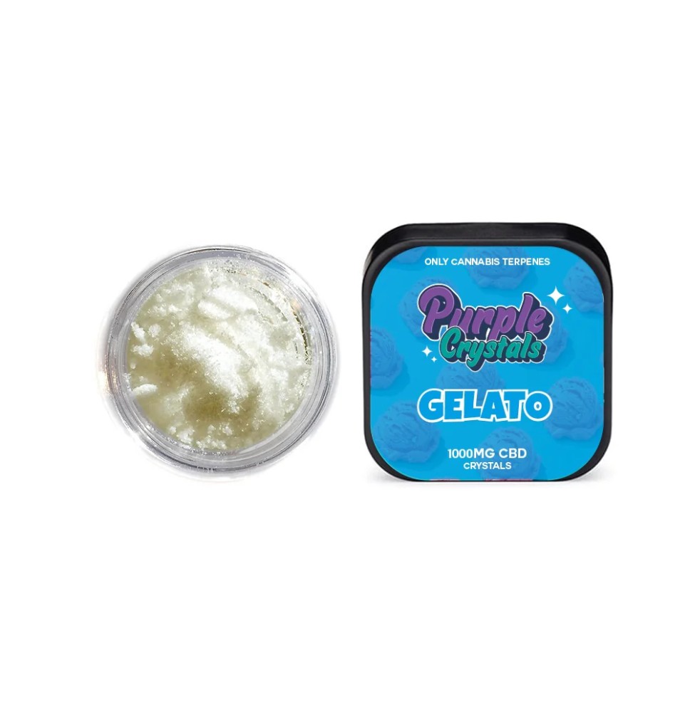 Purple Crystals by Purple Dank 1000mg CBD Crystals - Gelato (BUY 1 GET 1 FREE)