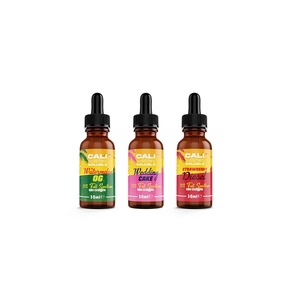 CALI 10% Water Soluble Full Spectrum CBD Extract - Original 30ml