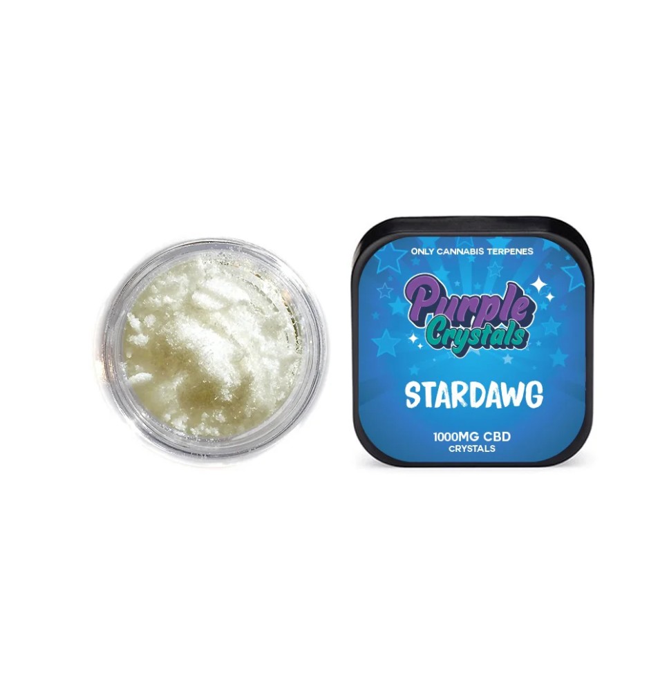 Purple Crystals by Purple Dank 1000mg CBD Crystals - Stardawg (BUY 1 GET 1 FREE)