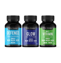 Vita Canna 1000mg Broad Spectrum Functional CBD Vegan Capsules - 50 Caps