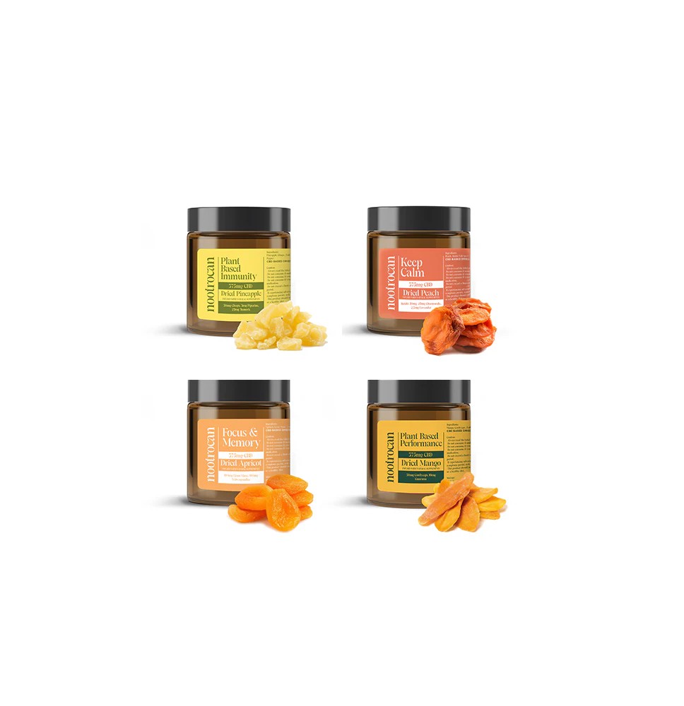 Nootrocan 375mg Full Spectrum CBD Nootropic Dried Fruits - 150g