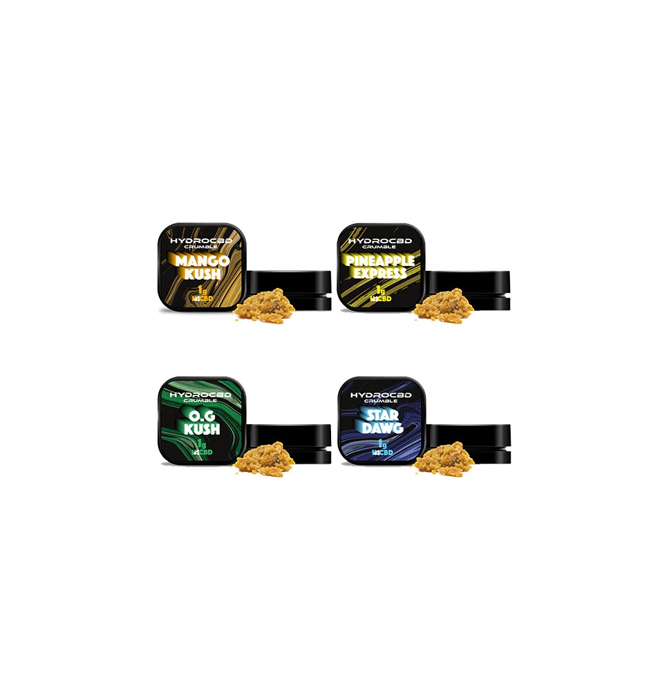 Hydrovape 80% H4 CBD Crumble 1g