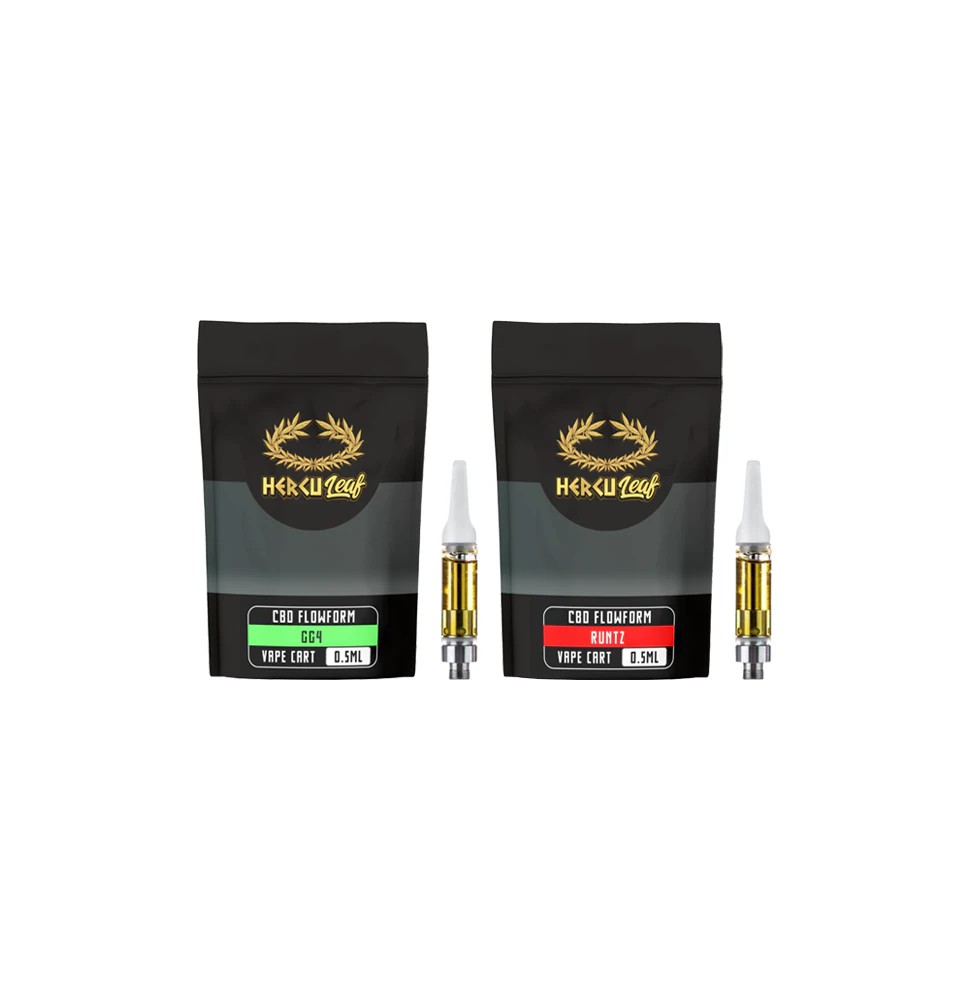 HercuLeaf 450mg CBD Vape Cartridge 0.5ml