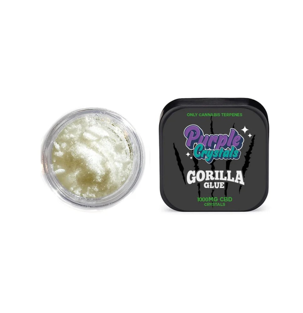 Purple Crystals by Purple Dank 1000mg CBD Crystals - Gorilla Glue (BUY 1 GET 1 FREE)