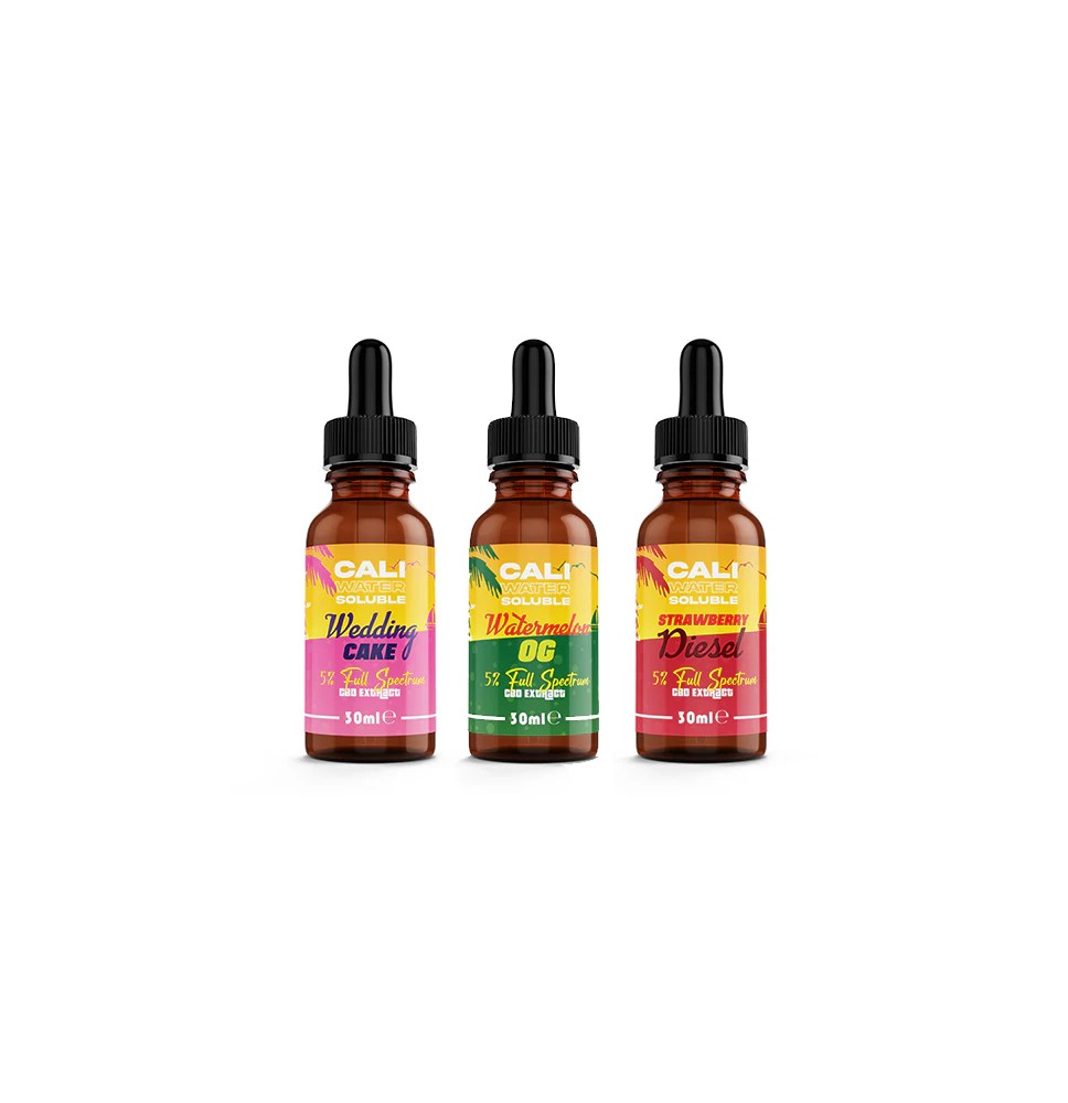 CALI 5% Water Soluble Full Spectrum CBD Extract - Original 30ml