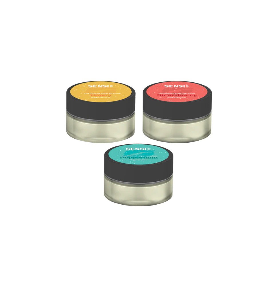 Sensi Skin 100mg CBD Sugar Lip Scrub - 25g (BUY 1 GET 1 FREE)
