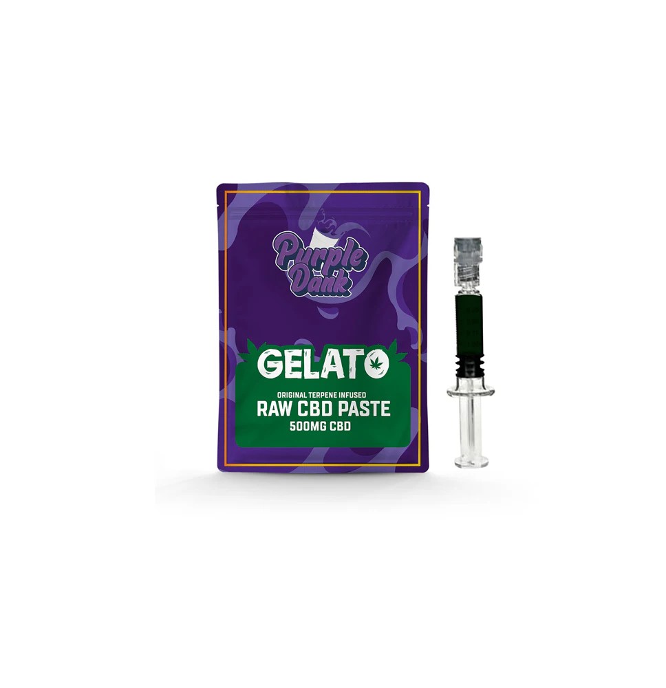 Purple Dank 1000mg CBD Raw Paste with Natural Terpenes - Gelato (BUY 1 GET 1 FREE)