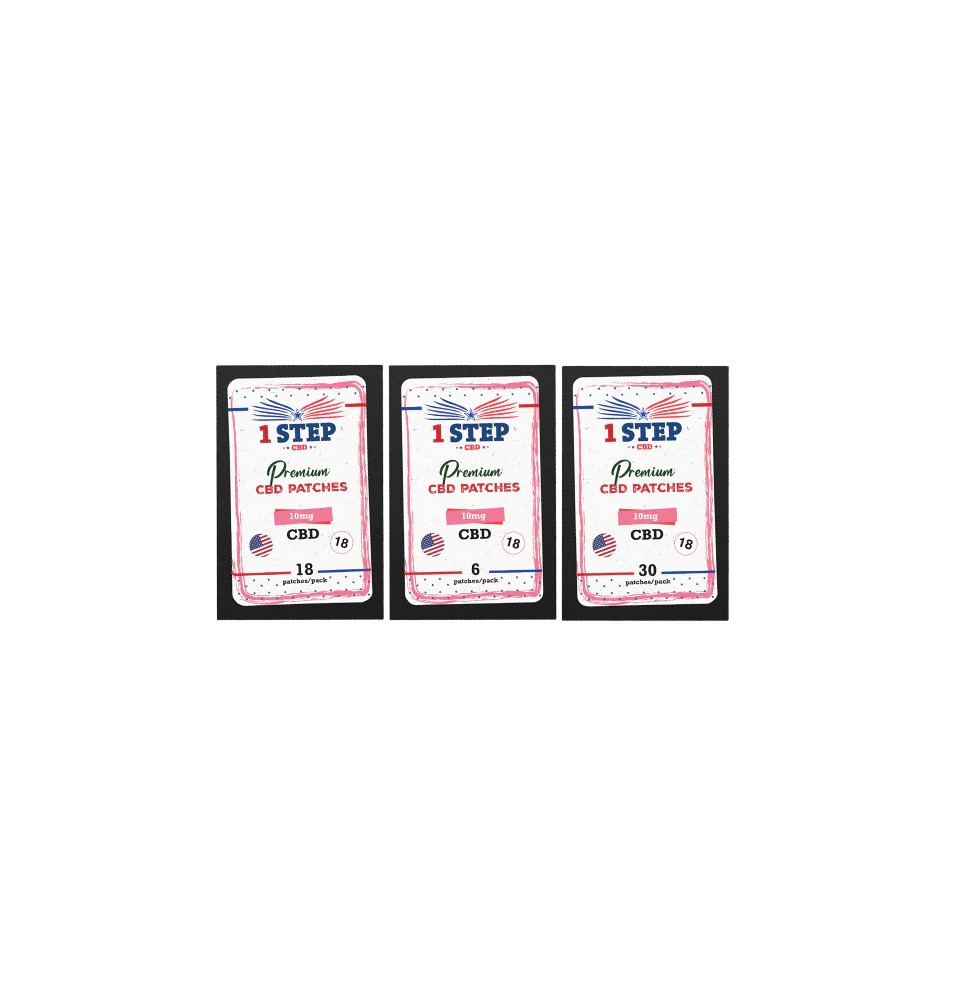1 Step CBD 10mg CBD Patches