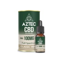 Aztec CBD 100mg CBD Vaping Liquid 10ml (50PG/50VG)