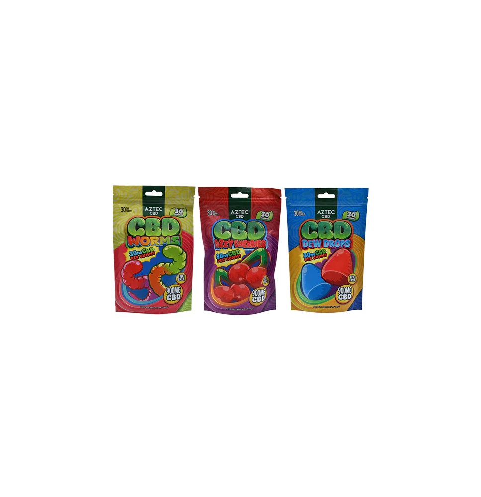 Aztec CBD 900mg Gummies - 150g