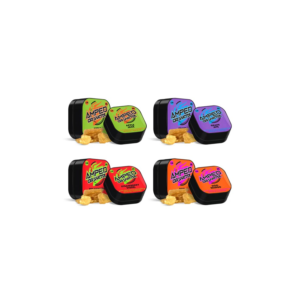Amped CBD 99% CBD Shatter 1g