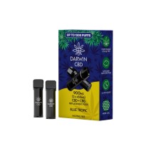 900mg Darwin CBD Prefilled Replacement Pods 1200 Puffs - 2 Pcs