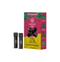 900mg Darwin CBD Prefilled Replacement Pods 1200 Puffs - 2 Pcs