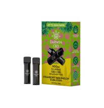 900mg Darwin CBD Prefilled Replacement Pods 1200 Puffs - 2 Pcs