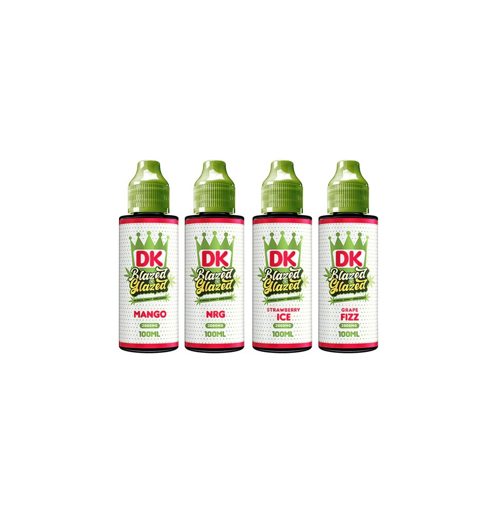DK Blazed N Glazed 2000mg CBD E-liquid 120ml (50VG/50PG)