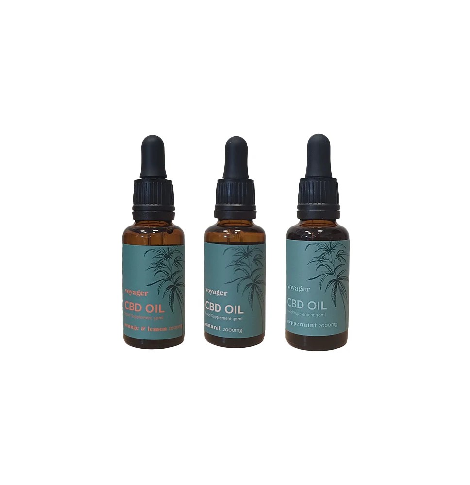 Voyager 2000mg CBD Oil 30ml