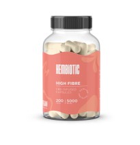 Hembiotic 5000mg Bulk Functional CBD Capsules - 200 Caps