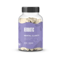 Hembiotic 5000mg Bulk Functional CBD Capsules - 200 Caps