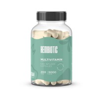 Hembiotic 5000mg Bulk Functional CBD Capsules - 200 Caps