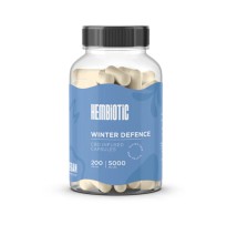 Hembiotic 5000mg Bulk Functional CBD Capsules - 200 Caps