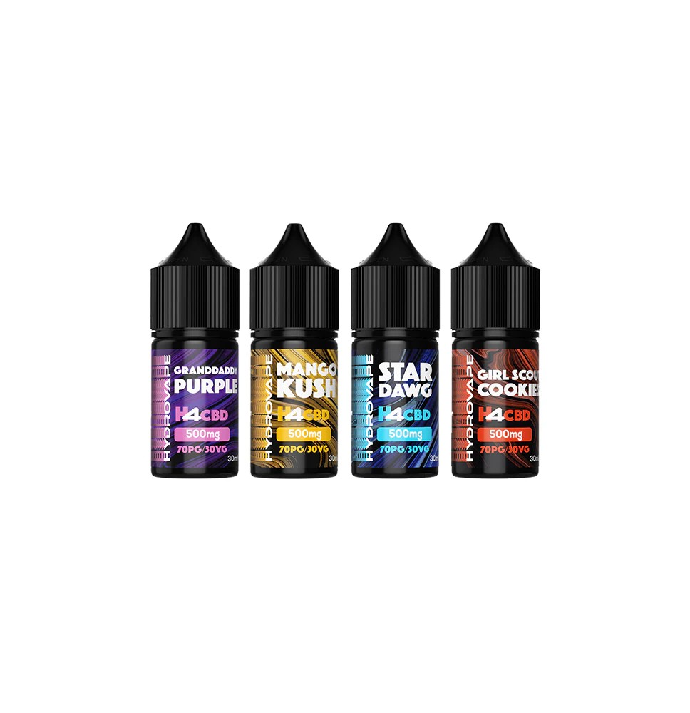 Hydrovape 500mg H4 CBD E-liquid 30ml (70VG/30PG)