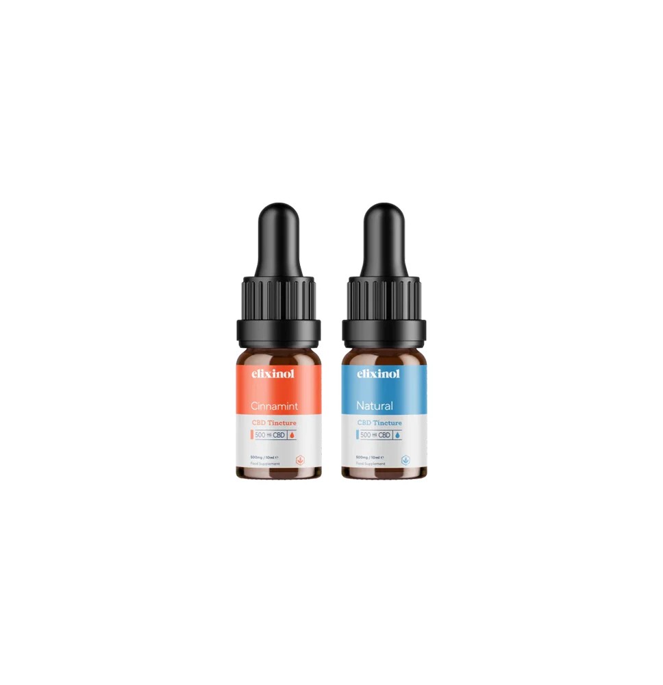 Elixinol 500mg CBD Oil Tinctures - 10ml